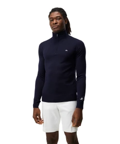 J.Lindeberg Kian 2.0 Tour Merino 1/2 Zip Golf Sweater GMKW06357