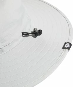 Adidas UPF Sun Golf Hat H57160 8 Adidas UPF Sun Golf Hat H57160 -Mens Sales Store H57160 3 HARDWARE Photography DetailView1 white