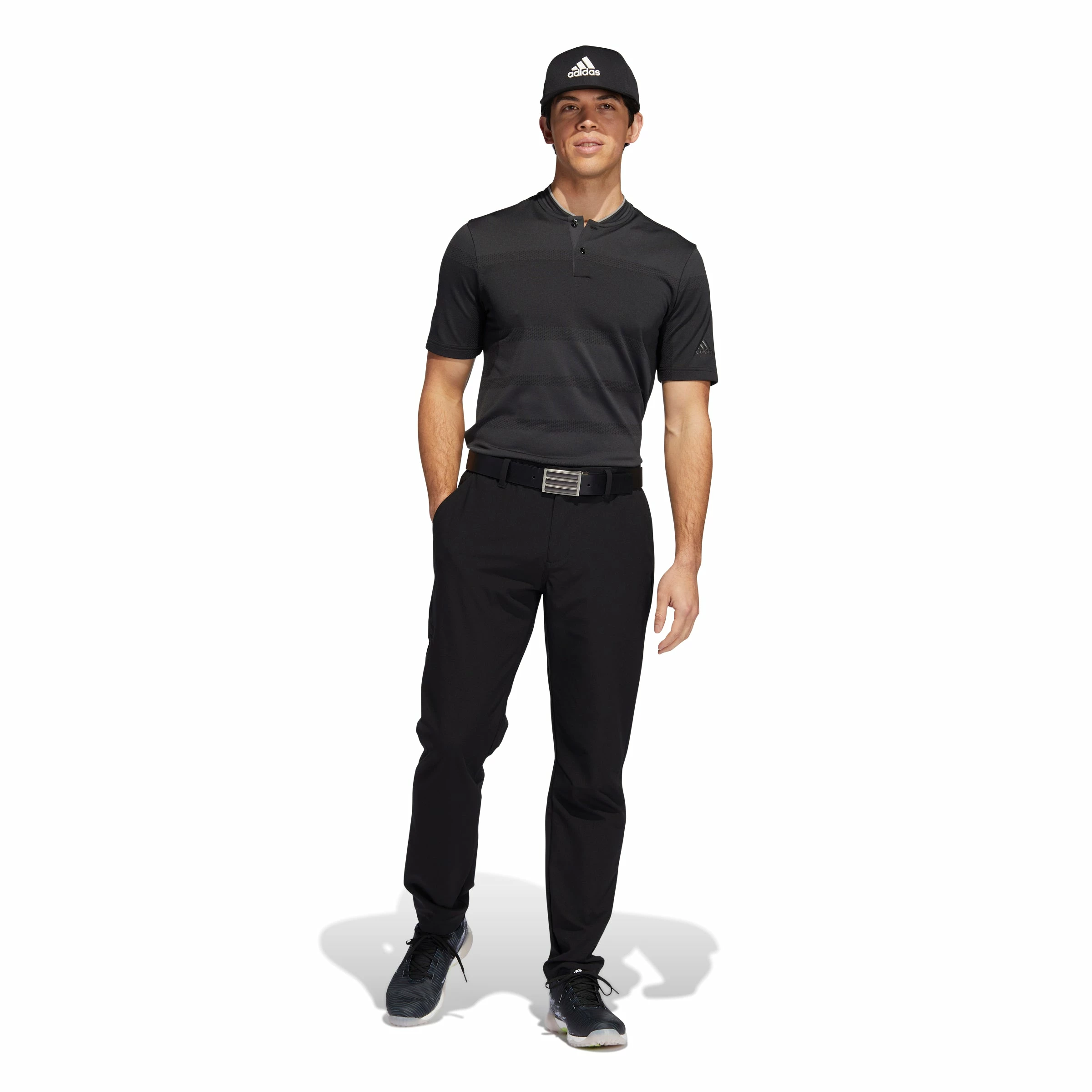 Adidas Statement Seamless Primeknit Golf Polo Shirt H61758 8 Adidas Statement Seamless Primeknit Golf Polo Shirt H61758 - Image 6