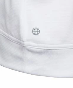 Adidas Junior Golf Pullover Parka HA7930 11 Adidas Junior Golf Pullover Parka HA7930 -Mens Sales Store HA7930 5 APPAREL Photography DetailView2 white