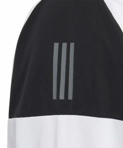 Adidas Junior Golf Pullover Parka HA7930 9 Adidas Junior Golf Pullover Parka HA7930 -Mens Sales Store HA7930 6 APPAREL Photography DetailView3 white