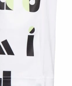 Adidas Junior Graphic Print Golf Polo Shirt HC0251 -Mens Sales Store HC0251 6 APPAREL Photography DetailView3 white