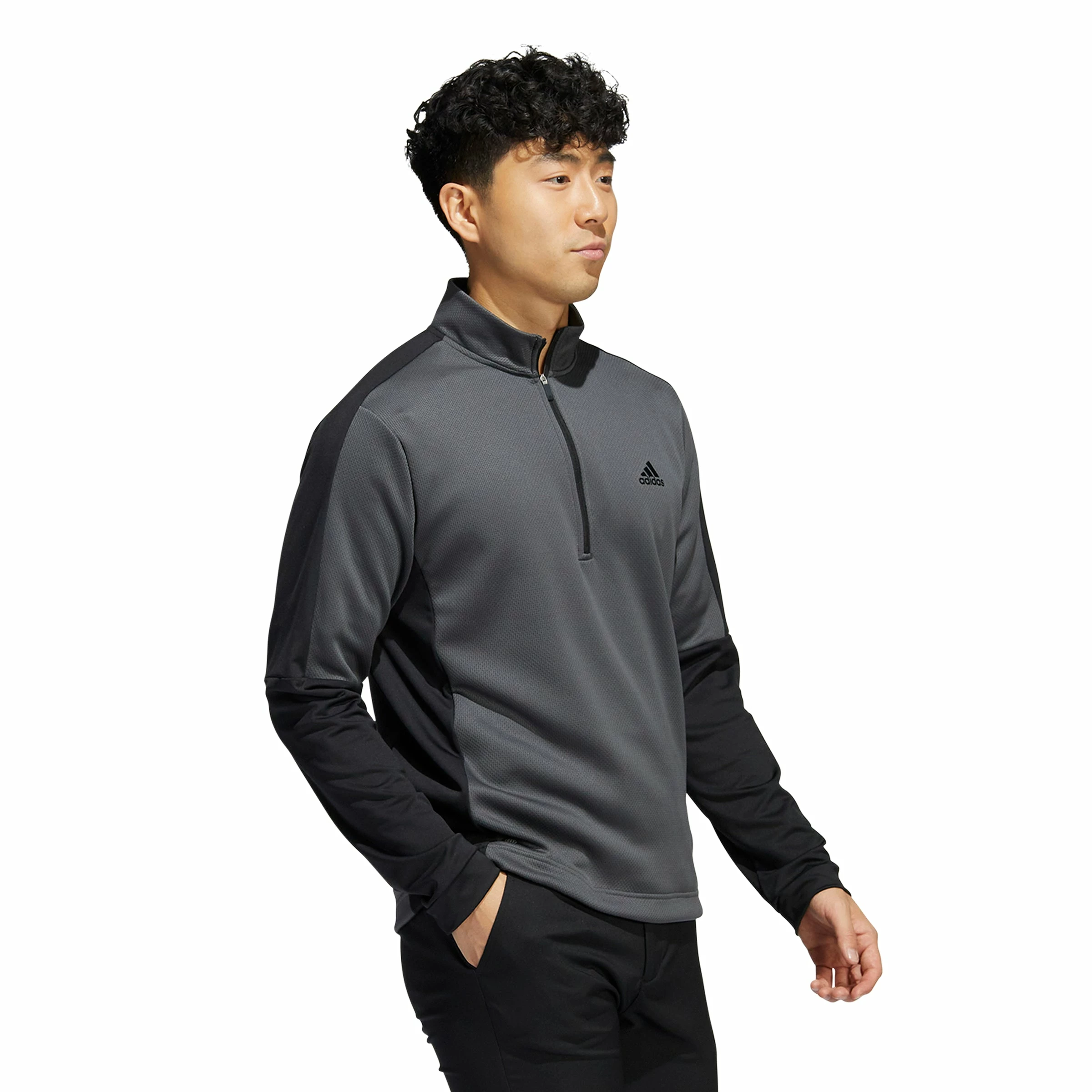 Adidas Colour Block 1/4 Zip Golf Pullover HC5573 4 Adidas Colour Block 1/4 Zip Golf Pullover HC5573 - Image 2