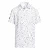 Adidas Junior Flag Golf Polo Shirt HD4953 -Mens Sales Store HD4953 1 APPAREL Photography FrontView white