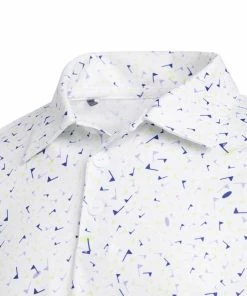 Adidas Junior Flag Golf Polo Shirt HD4953 9 Adidas Junior Flag Golf Polo Shirt HD4953 -Mens Sales Store HD4953 4 APPAREL Photography DetailView1 white