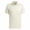 Adidas Horizon Print Golf Polo Shirt HF6501 -Mens Sales Store HF6501 2 APPAREL Photography FrontCenterView white