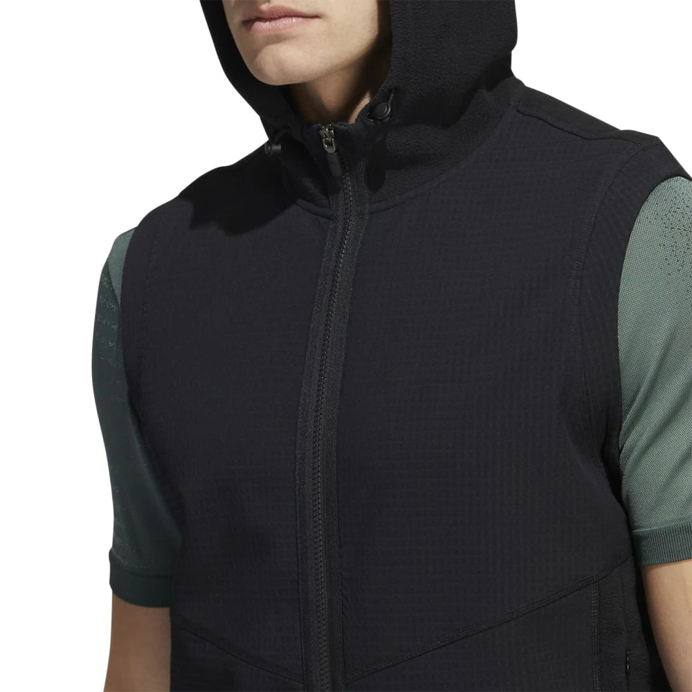 Adidas Hooded Full Zip Golf Vest HF6566 6 Adidas Hooded Full Zip Golf Vest HF6566 - Image 4
