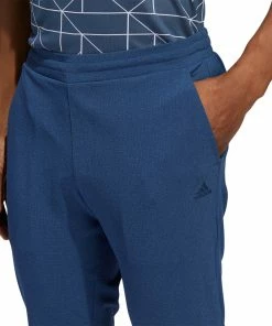 Adidas Primegreen Jogger Golf Pants HG3670 11 Adidas Primegreen Jogger Golf Pants HG3670 -Mens Sales Store HG3670 8 APPAREL OnModel DetailView2 white