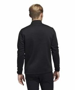 Adidas DWR LC 1/4-Zip Golf Pullover HM8280 -Mens Sales Store HM8280 5 APPAREL OnModel BackView white