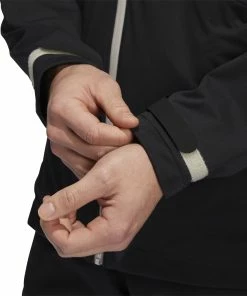 Adidas RAIN.RDY Golf Jacket HN4128 -Mens Sales Store HN4128 9 APPAREL OnModel DetailView2 white