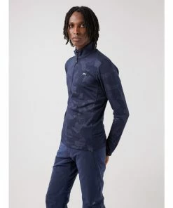 J.Lindeberg Luke Half Zip Golf Mid Layer SMJS04437 -Mens Sales Store J Lindeberg Luke Half Zip Golf Mid Layer SMJS 10