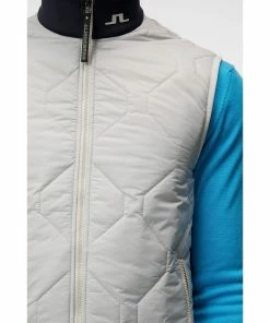 J.Lindeberg J. Lindeberg Quilt Hybrid Golf Vest AMOW09220 -Mens Sales Store J Lindeberg Quilt Hybrid Golf Vest AMOW09220 6