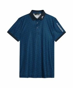 J.Lindeberg Tour Tech Print Golf Shirt GMJT07067 -Mens Sales Store J Lindeberg Tour Tech Print Golf Shirt GMJT07067 2