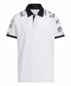Junior Adidas Colourblock Golf Polo Shirt HG8475