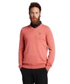 Lyle & Scott V-Neck Golf Pullover KN1040G
