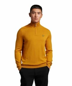Lyle & Scott Quarter Zip Golf Pullover KN1041G
