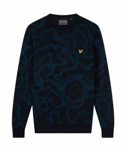Lyle & Scott Contour Golf Pullover KN1764G 9 Lyle & Scott Contour Golf Pullover KN1764G -Mens Sales Store KN1764GS W776 5