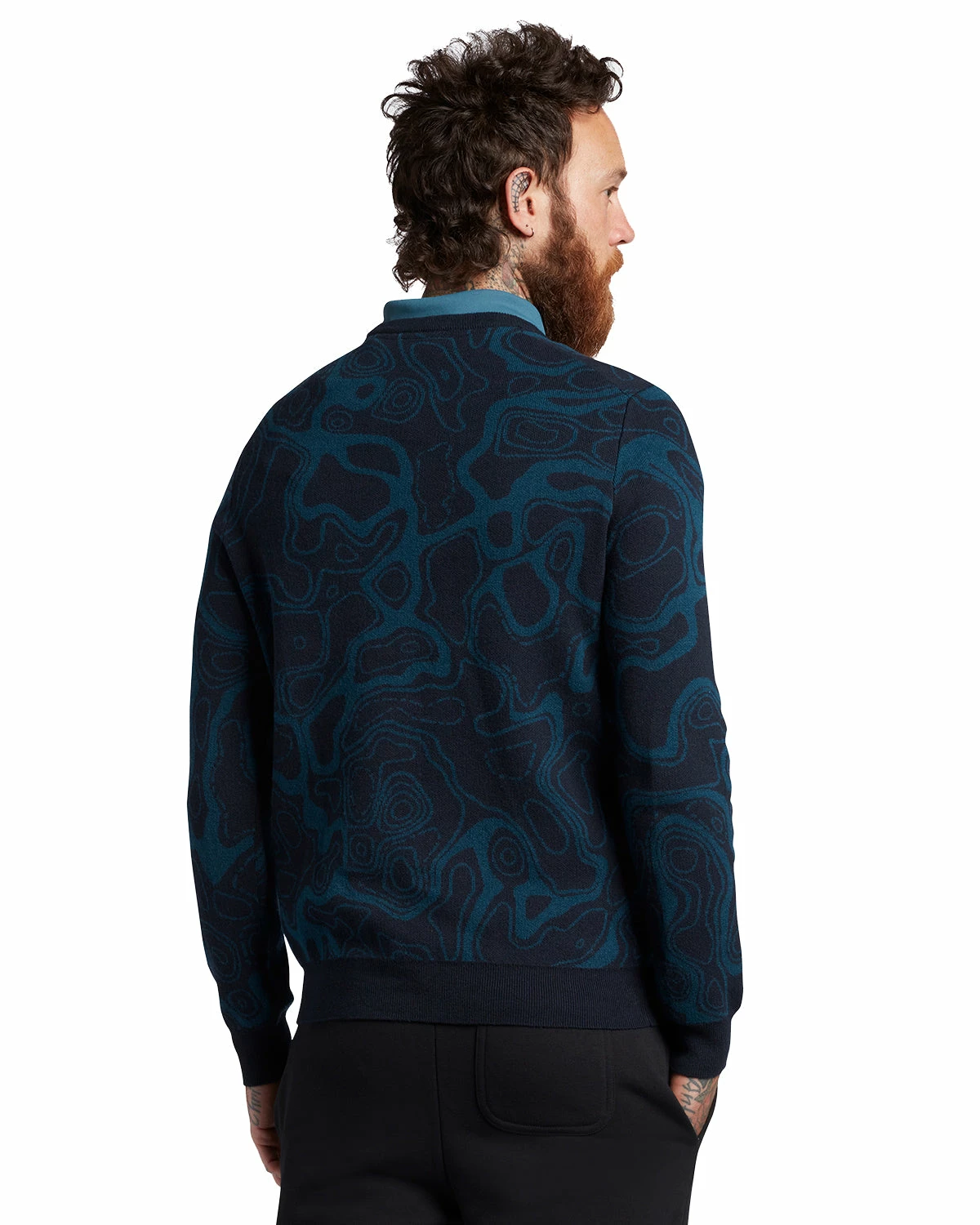 Lyle & Scott Contour Golf Pullover KN1764G 4 Lyle & Scott Contour Golf Pullover KN1764G - Image 2