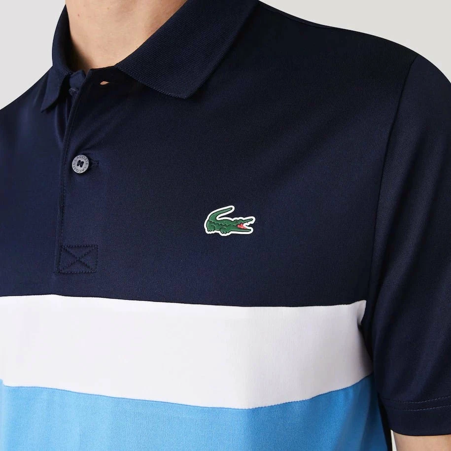 Lacoste Chest Block Golf Shirt DH0585 6 Lacoste Chest Block Golf Shirt DH0585 - Image 4