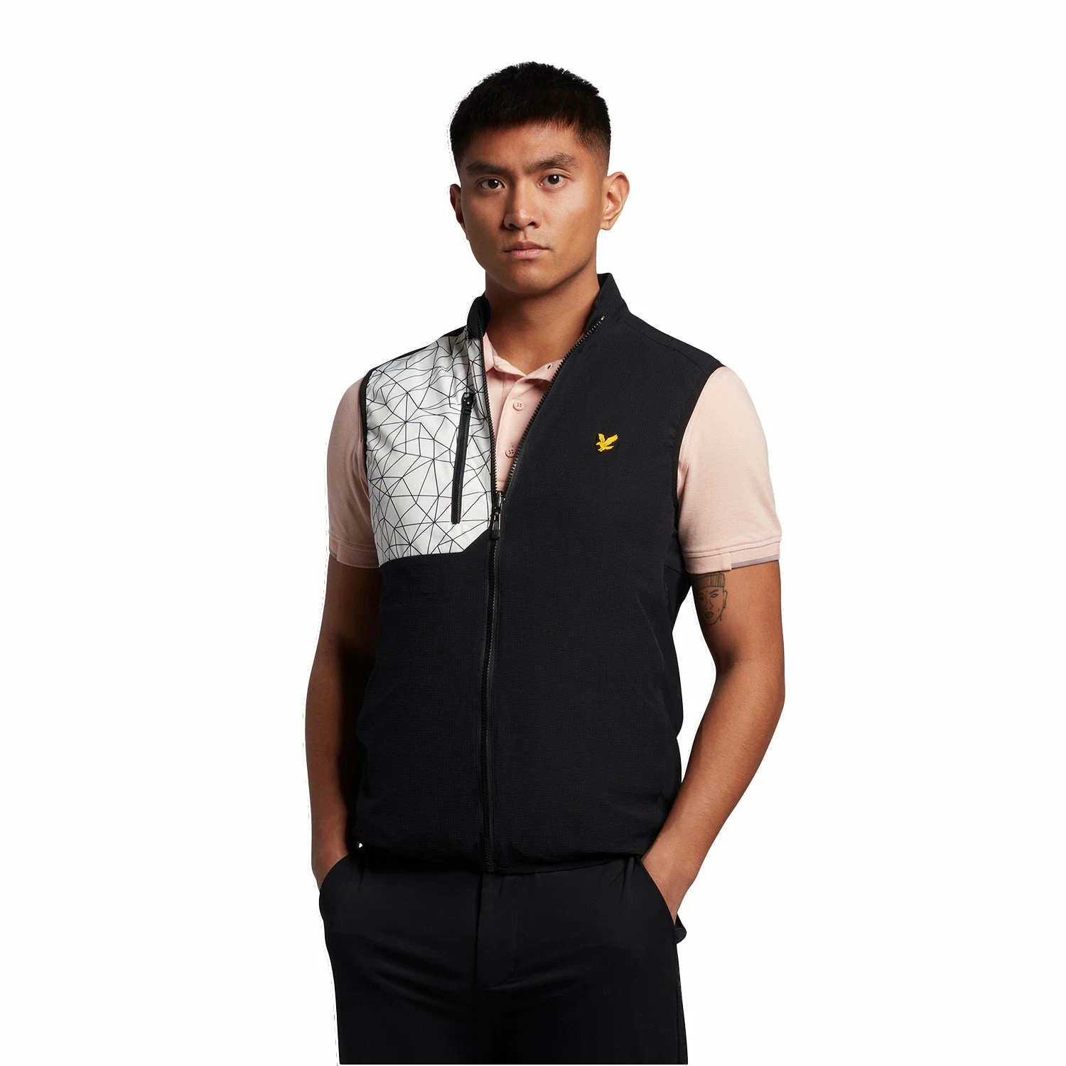 Lyle & Scott Hyper Reversible Golf Gilet JK1661G 3 Lyle & Scott Hyper Reversible Golf Gilet JK1661G