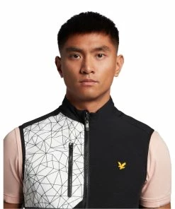 Lyle & Scott Hyper Reversible Golf Gilet JK1661G 11 Lyle & Scott Hyper Reversible Golf Gilet JK1661G -Mens Sales Store Lyle Scott Hyper Reversible Golf Gilet JK 5