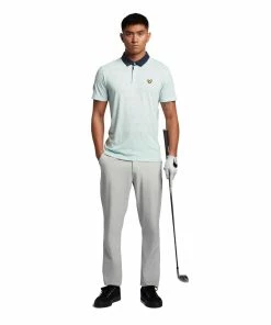 Lyle & Scott Jacquard Golf Polo Shirt SP1562G -Mens Sales Store Lyle Scott Jacquard Golf Polo Shirt SP 10