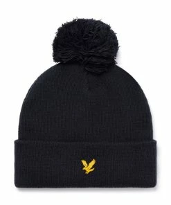 Lyle & Scott Lined Golf Bobble Beanie HE1750G