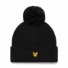 Lyle & Scott Lined Golf Bobble Beanie HE1750G -Mens Sales Store Lyle Scott Lined Golf Bobble Beanie HE1750G 6