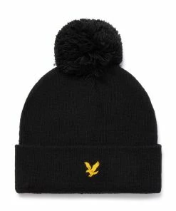 Lyle & Scott Lined Golf Bobble Beanie HE1750G