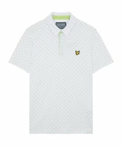 Lyle & Scott Lyle Polka Dot Golf Polo Shirt SP1665G 7 Lyle & Scott Lyle Polka Dot Golf Polo Shirt SP1665G -Mens Sales Store Lyle Scott Polka Dot Golf Polo Shirt SP 7