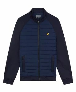 Lyle & Scott Quilted Hybrid Golf Fleece JK1562GC
