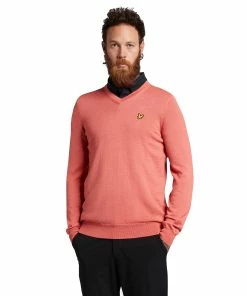 Lyle & Scott V-Neck Golf Pullover KN1040