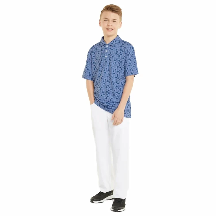 Puma Junior Mattr Beach Trip Golf Polo Shirt 537260 5 Puma Junior Mattr Beach Trip Golf Polo Shirt 537260 - Image 3