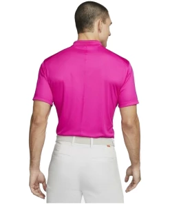 Nike Dri-Fit Victory Solid Golf Shirt DH0822 -Mens Sales Store NikeDH0822ActivePink6212