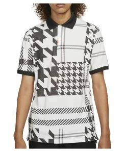 Nike The Plaid Mesh Golf Polo DA2841