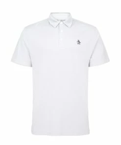Original Penguin Eco Oxford Performance Golf Polo Shirt OGKSB087 -Mens Sales Store OGKSB087 118 01 1 scaled 1