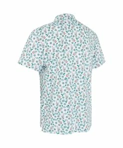 Original Penguin Lemonade All Over Print Golf Polo Shirt OGKSC042 -Mens Sales Store OGKSC042 1183 BACK scaled