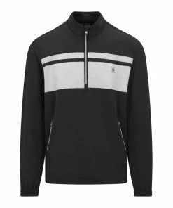 Original Penguin Blocked 1/4-Zip Wind Golf Jacket OGJSB0D6