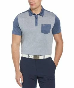 Original Penguin Colour Block Golf Polo Shirt OGKSC0B4 -Mens Sales Store Original Penguin Colour Block Golf Polo Shirt OGKSC 8