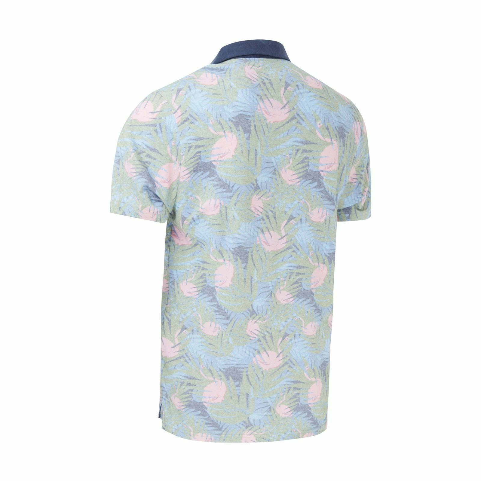 Original Penguin Flamingo Print Golf Polo Shirt OGKSC032 4 Original Penguin Flamingo Print Golf Polo Shirt OGKSC032 - Image 2