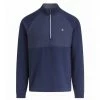 Original Penguin Mixed Media 1/4-Zip Golf Top OGKSB053GG -Mens Sales Store Original Penguin Mixed Media Zip Golf Top OGKSB053GG 80