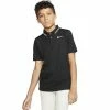 Nike Junior Dri Fit Victory Polo Shirt BV0404 -Mens Sales Store P BV0404NIKESHIRTBLACK010BOYS L 1