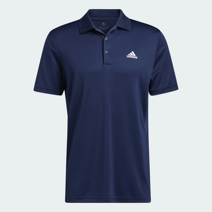 ADIDAS PERFORMANCE MENS PLAIN POLO SHIRT BC3016 3 ADIDAS PERFORMANCE MENS PLAIN POLO SHIRT BC3016