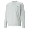 Puma Cloudspun Heather Crew Neck Golf Sweater 537467