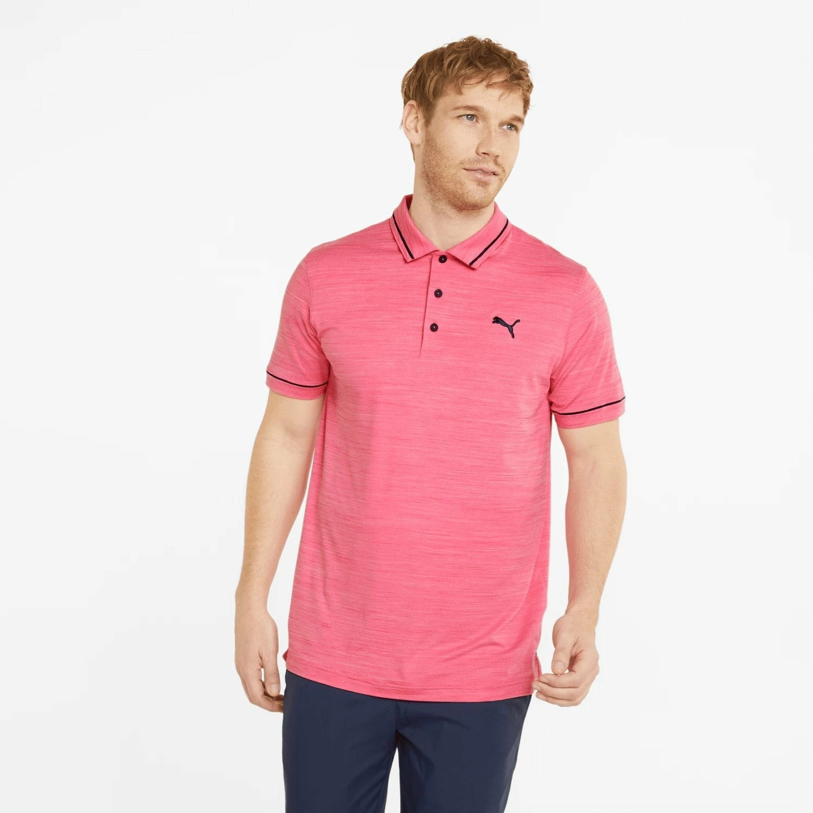 Puma Cloudspun Monarch Golf Polo Shirt 530991 5 Puma Cloudspun Monarch Golf Polo Shirt 530991 - Image 3