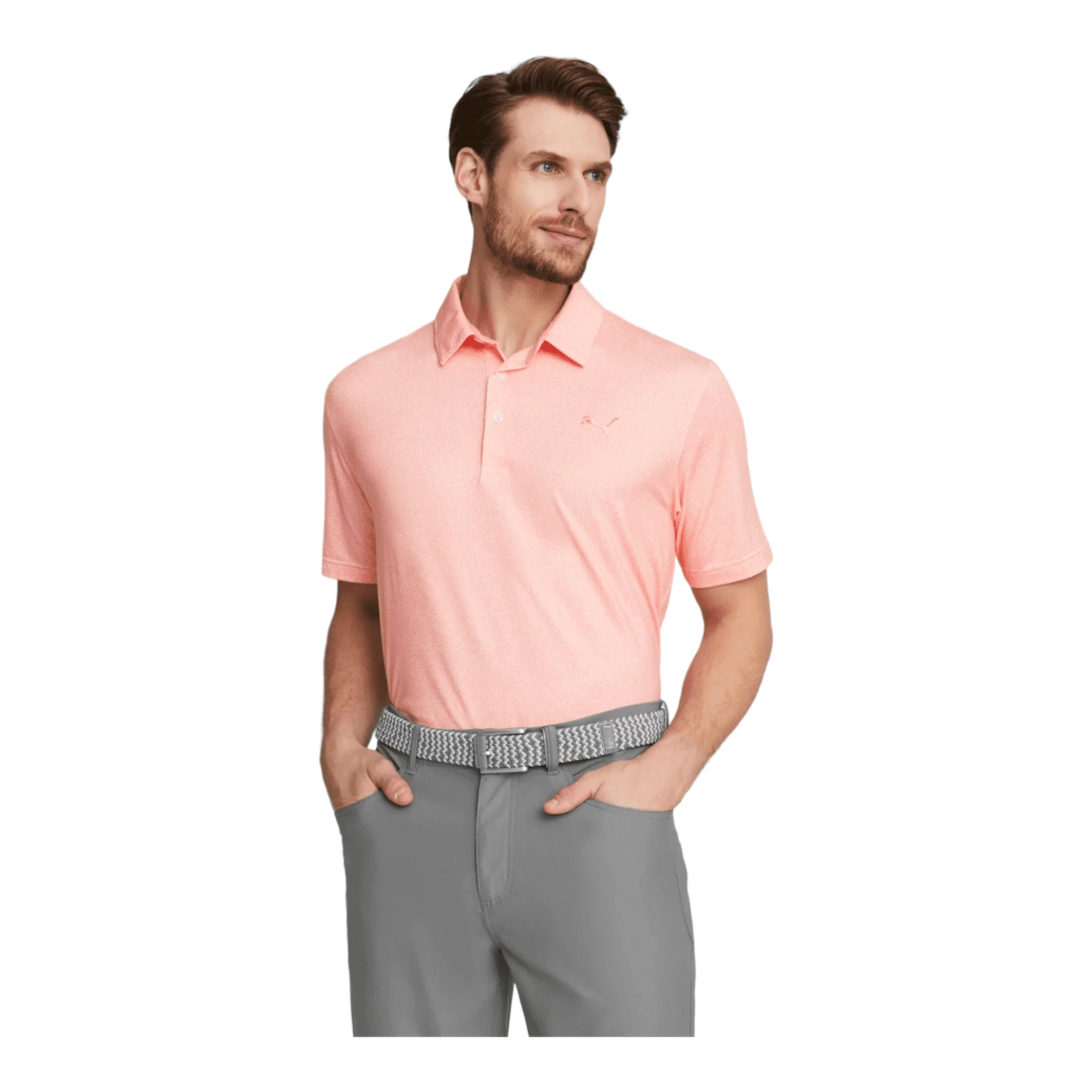 Puma Cloudspun Primary Golf Polo Shirt 538993 5 Puma Cloudspun Primary Golf Polo Shirt 538993 - Image 3