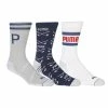 Puma Fusion Crew 3-Pack Golf Socks 928966