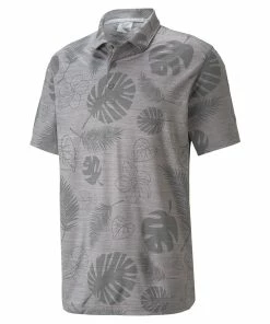 Puma Leaves N' Flowers Golf Polo Shirt 532975