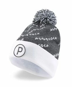 Puma P Removable Pom Golf Beanie 024148