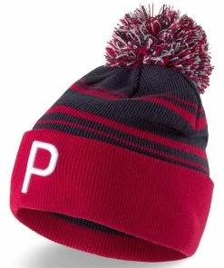 Puma P Pom Golf Beanie Hat 023621